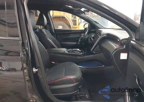 2024 Hyundai Tucson Hybrid N Line из США, поврежденный, VIN KM8JFCD10RU167855